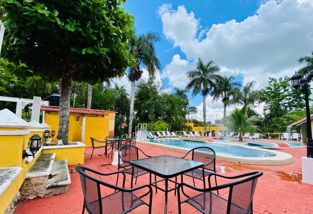 Hotel Green River Izamal Buitenkant foto