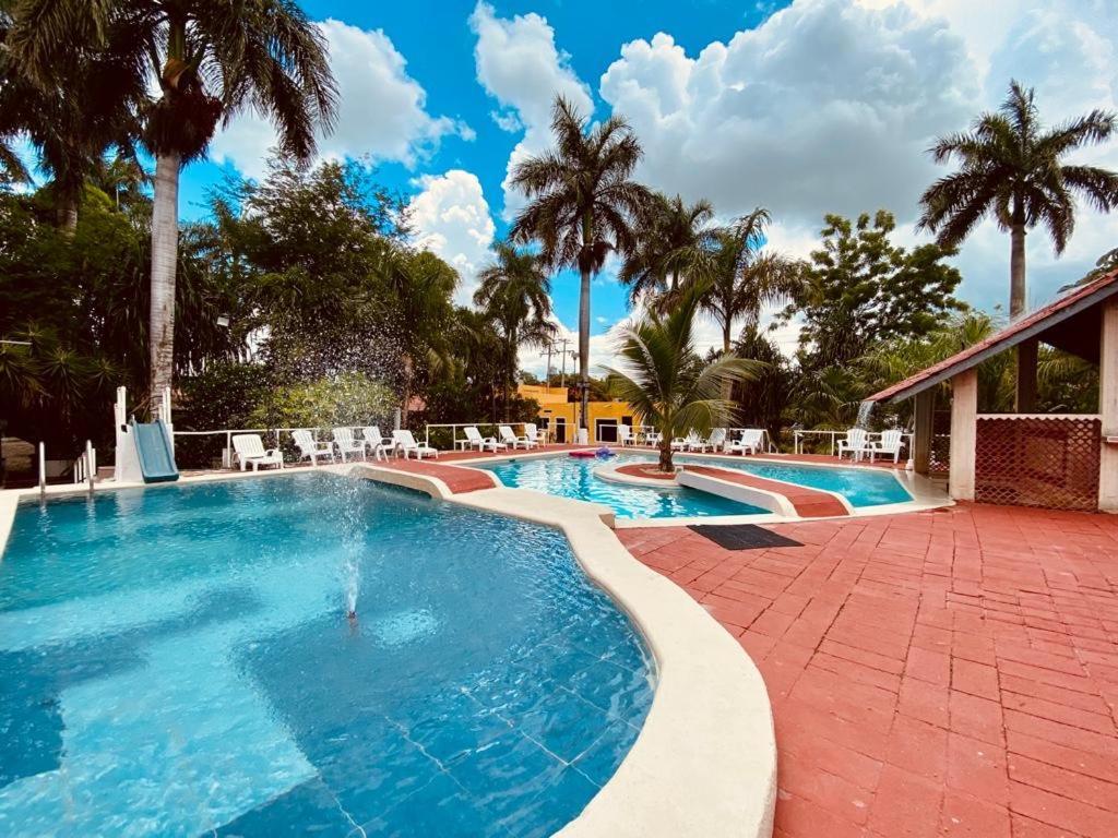 Hotel Green River Izamal Buitenkant foto